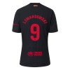 FC Barcelona Lewandowski 9 Venkovní 2024-25 - Dětské Fotbalové Dresy (S/S)